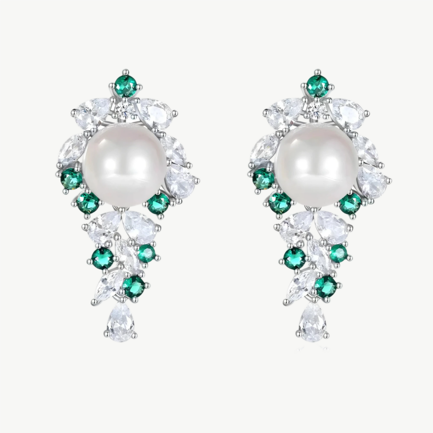 YUREINE Éclat Pearl Drop Earrings