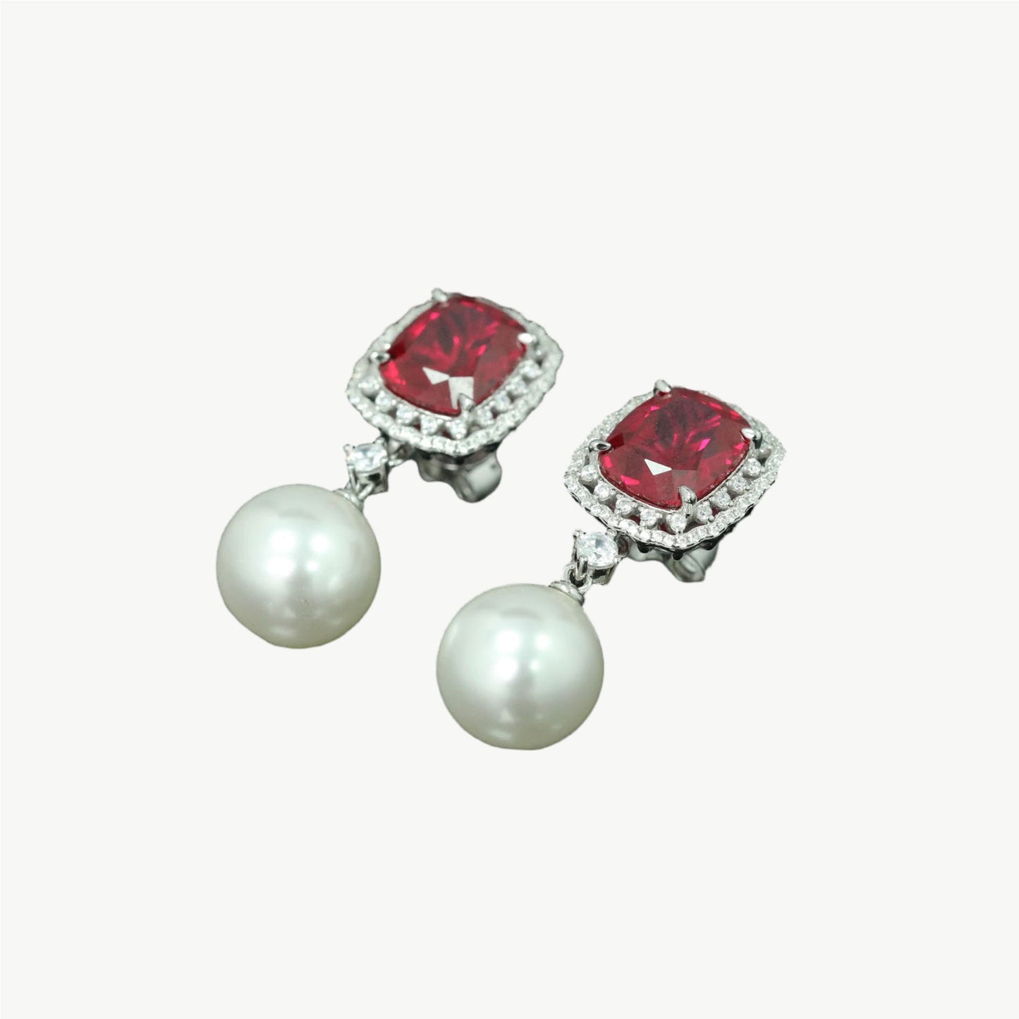 YUREINE Éclat Red created Ruby Pearl Drops