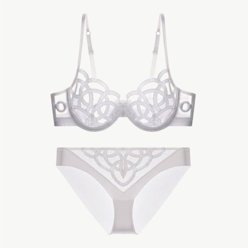 YUREINE Interwoven Charm Brief Lingerie Set