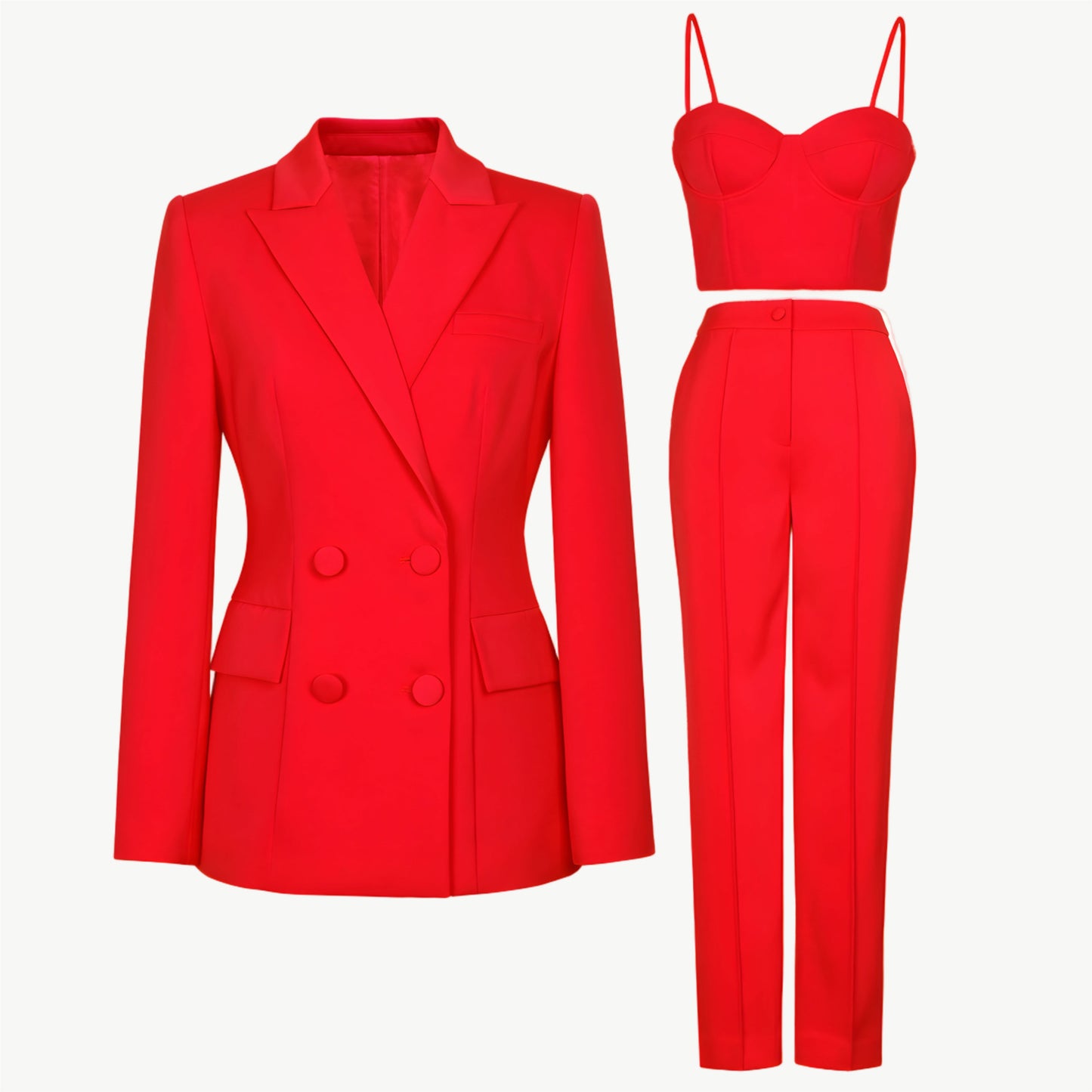 YUREINE Formal Three-Piece Power Set