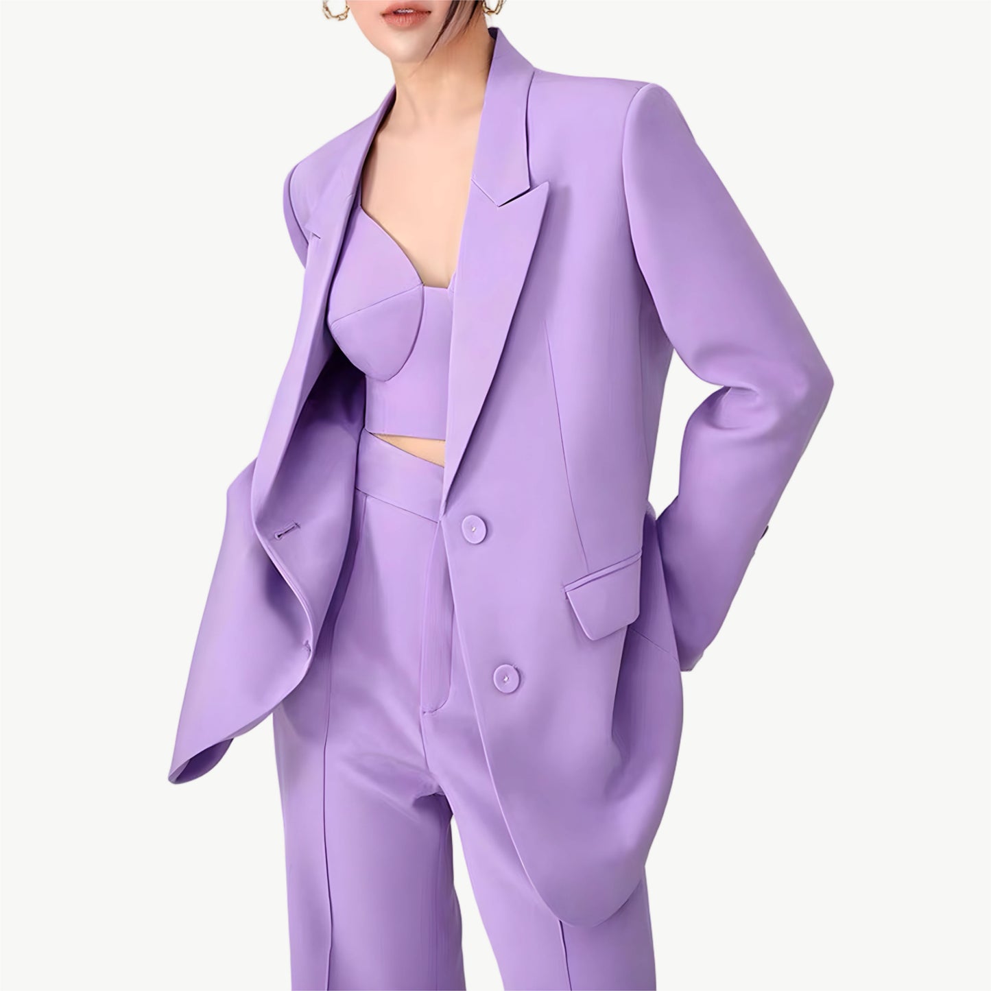 YUREINE Formal Three-Piece Power Set