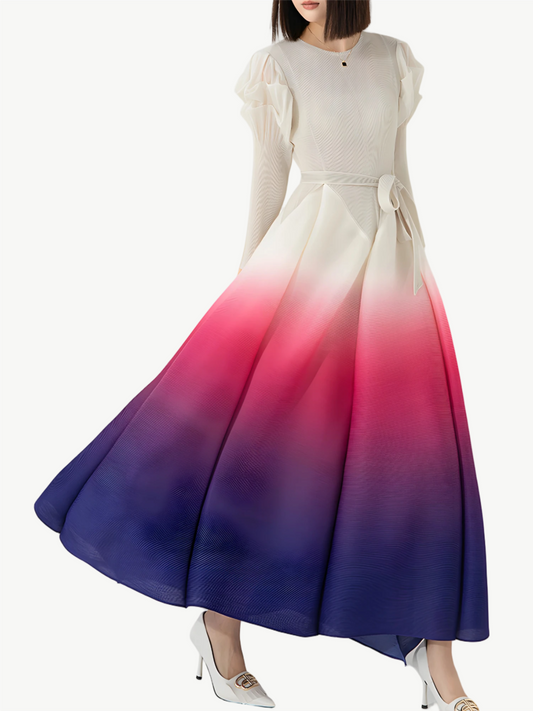 YUREINE Versa Gradient Dress