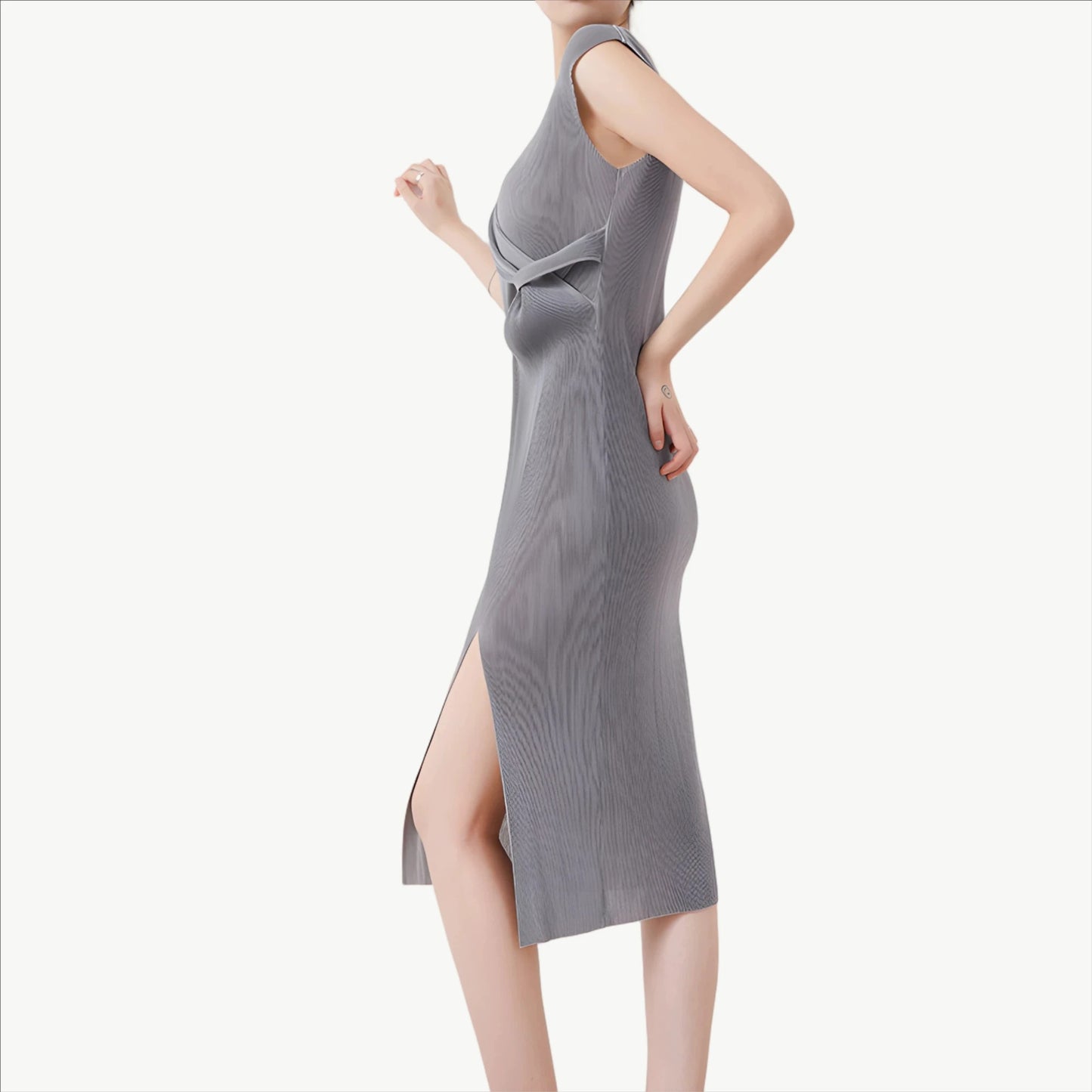 YUREINE Versa Kleid Schlanke und moderne Eleganz