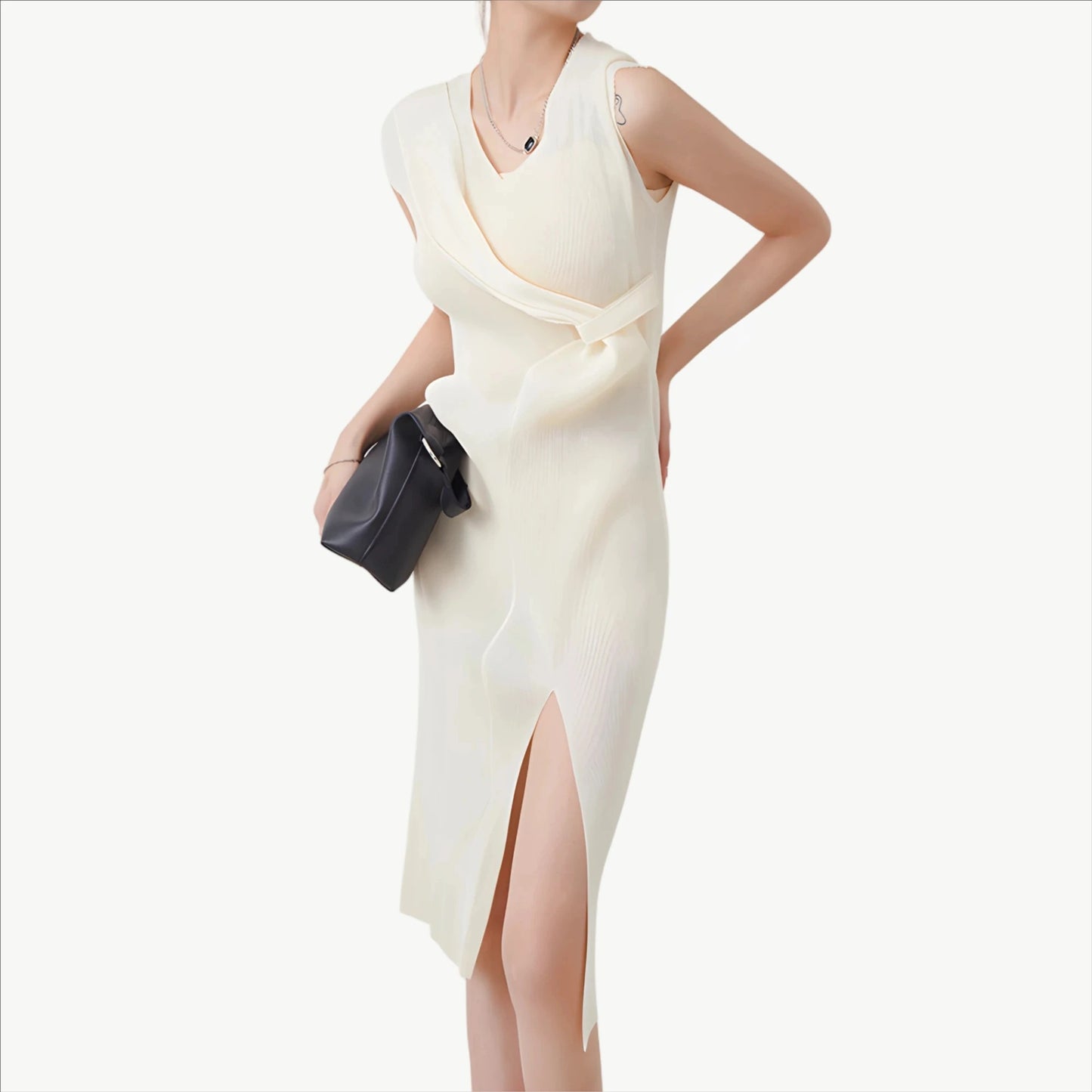 YUREINE Versa Kleid Schlanke und moderne Eleganz