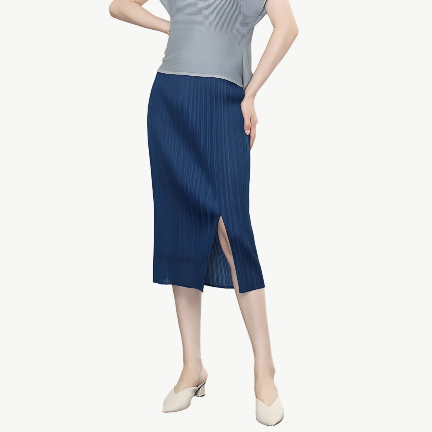 YUREINE Versa Skirt Timeless Pleats with Modern Sophistication