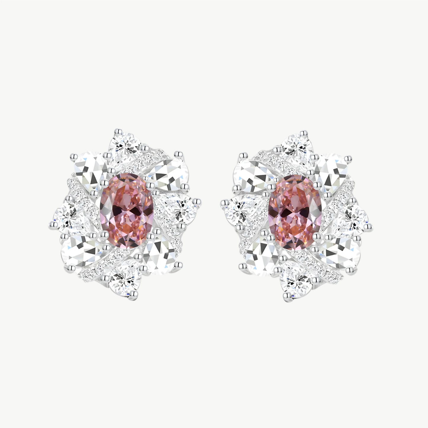 YUREINE Éclat Cluster-Ohrstecker